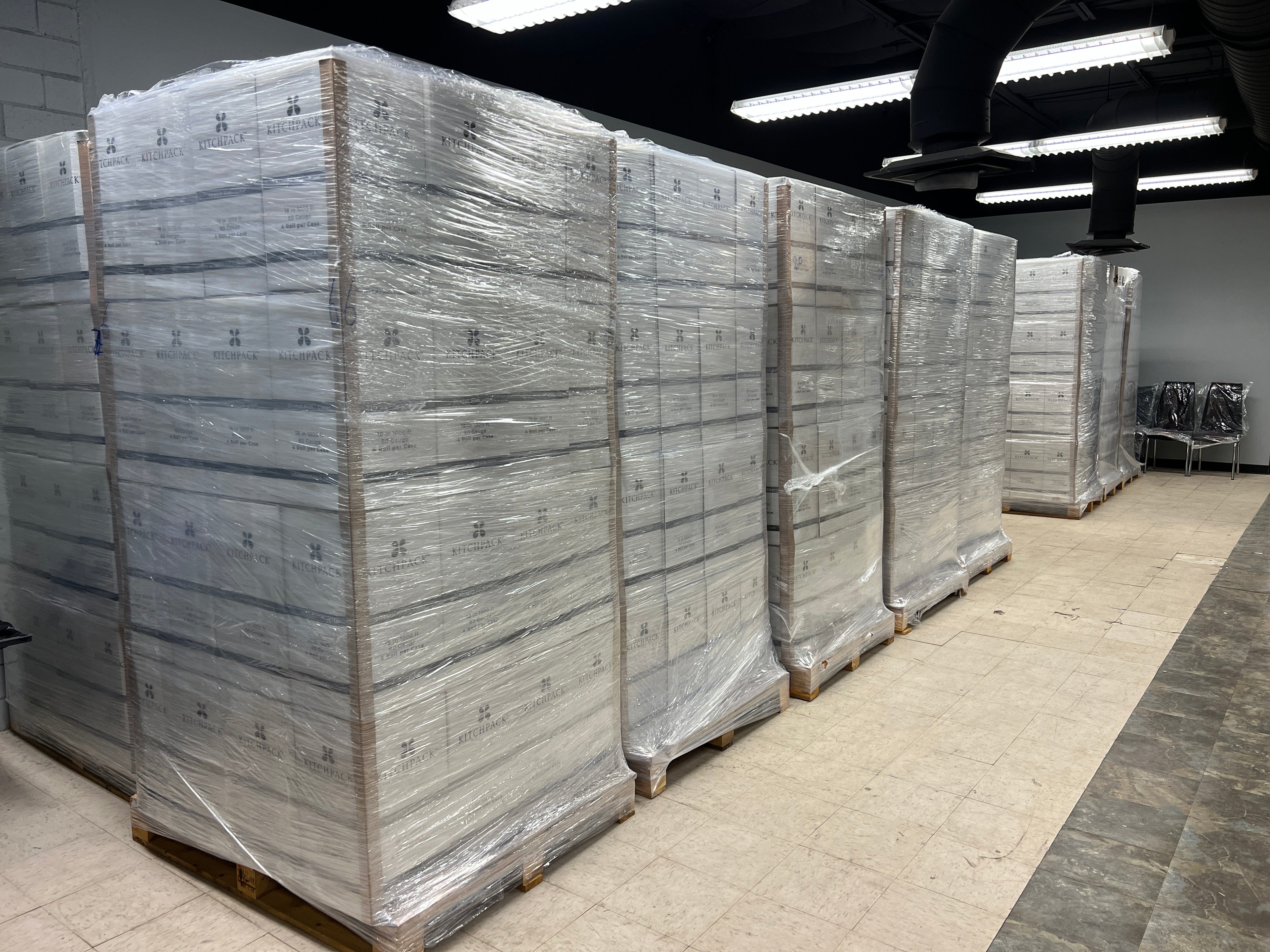 18'' x 1000' 80 Gauge Pallet Wrap Stretch Film 1000FT