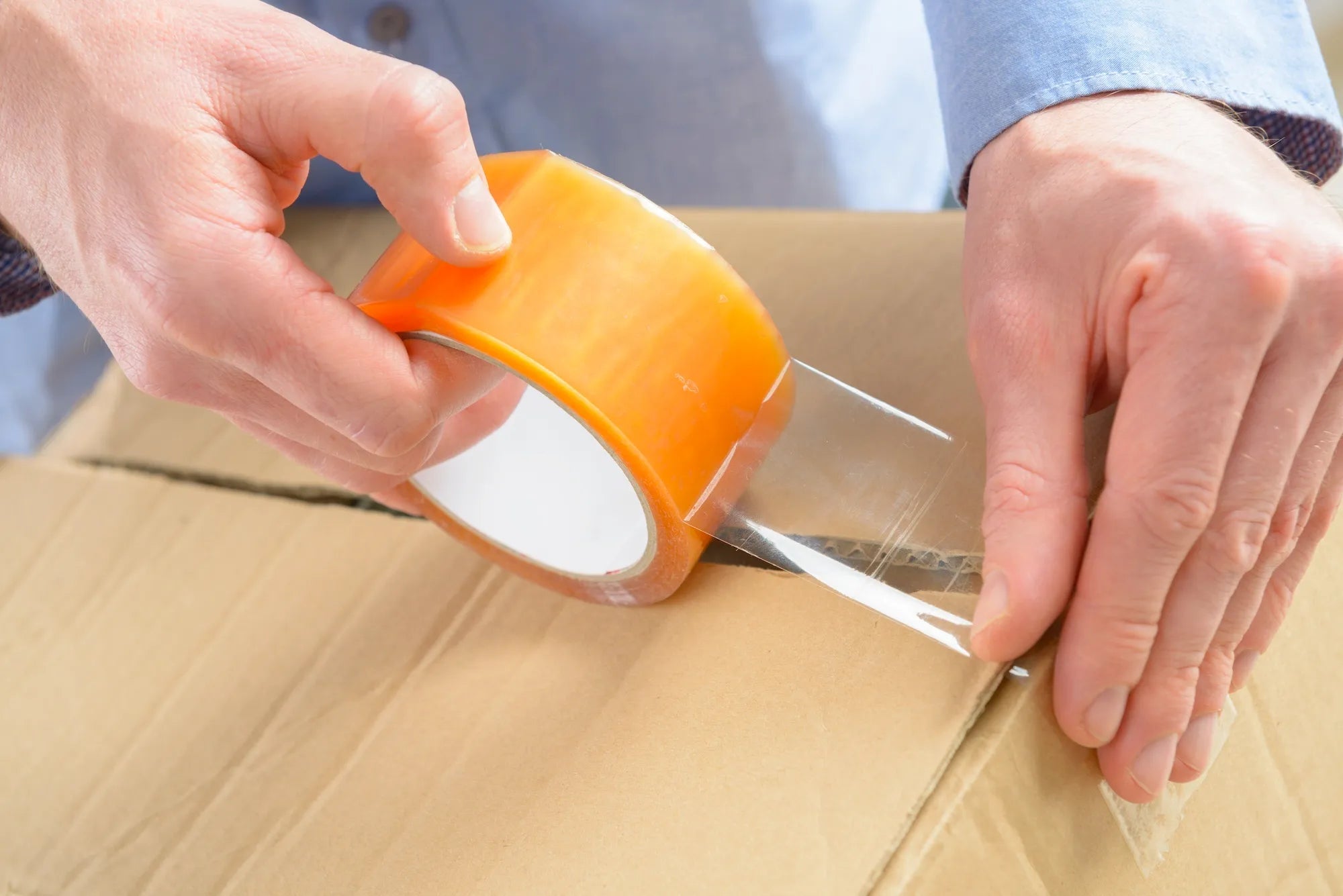 2" x 110 yard Clear Tape